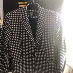 Hipchik blazer black and white new small